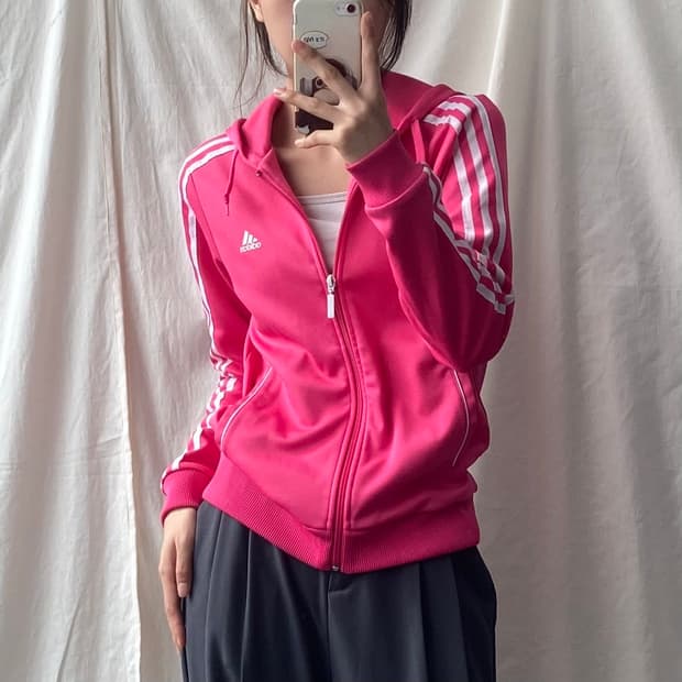 아디다스 트랙 후드집업