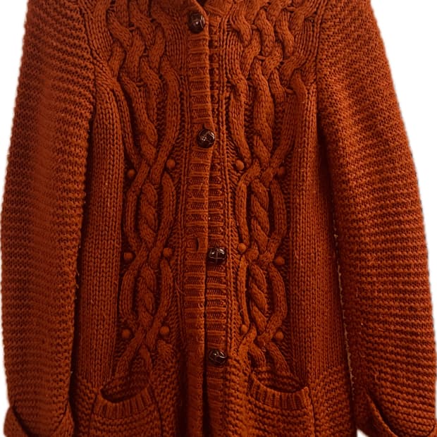 임수정st 니트 후드 롱가디건