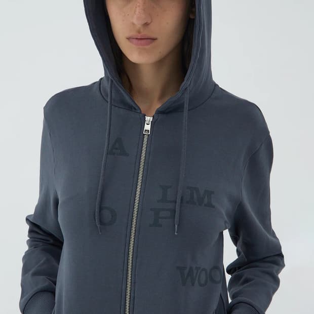 [S]팔로마울 Lio 리오 레터링 후드집업