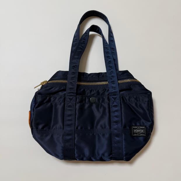 (미사용급) 신형 PORTER 포터 탱커 더플백 S 네이비 아이언블루 
