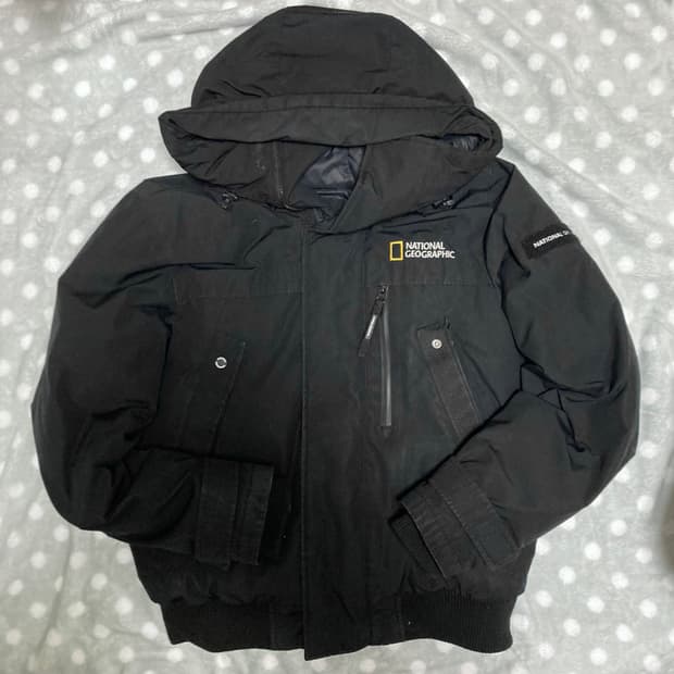 내셔널 지오그래픽 패딩 점퍼 잠바