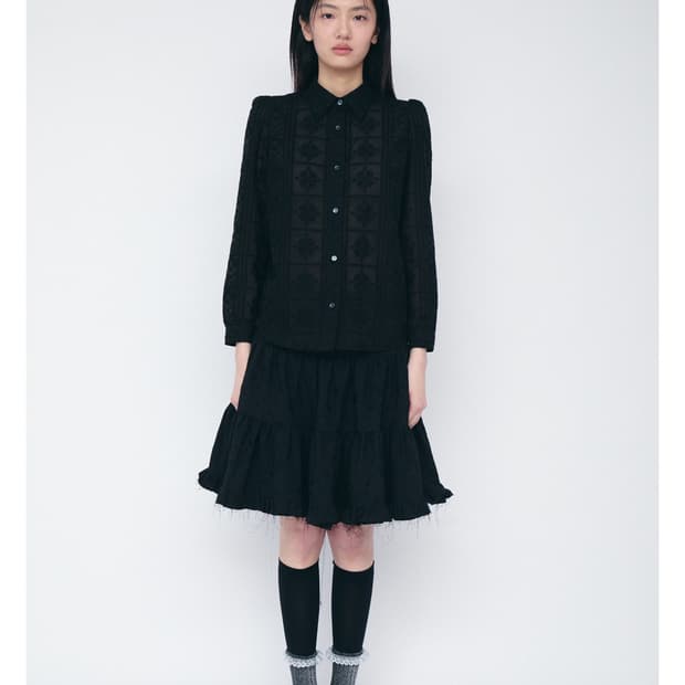 Cosmoss 플로럴 발레리나 스커트