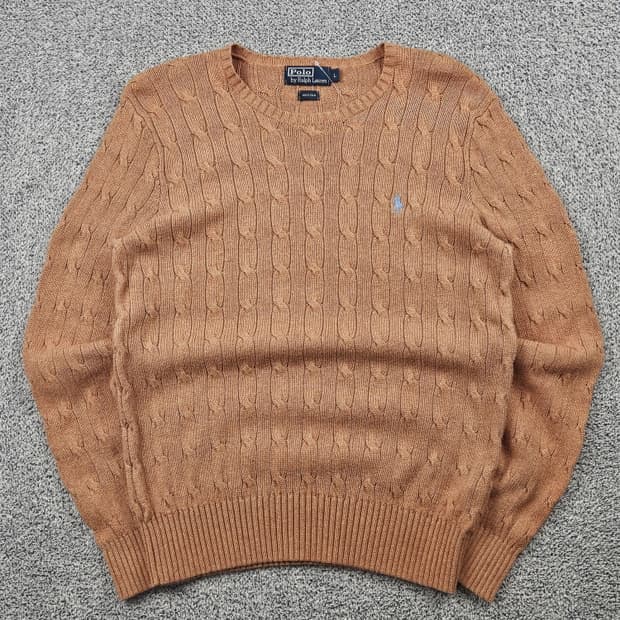 폴로랄프로렌 트위스티드 케이블 스웨터 니트 ( L ) / 10268