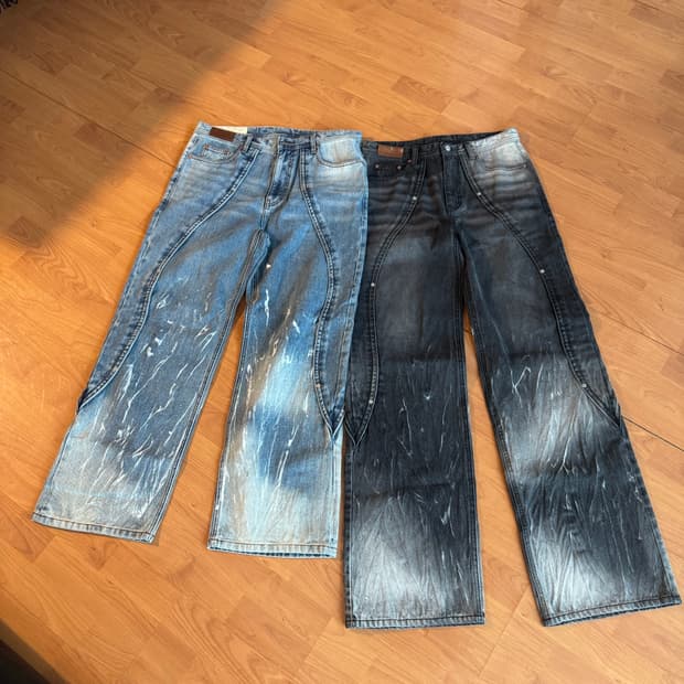 앤더슨벨 metthew curved jeans