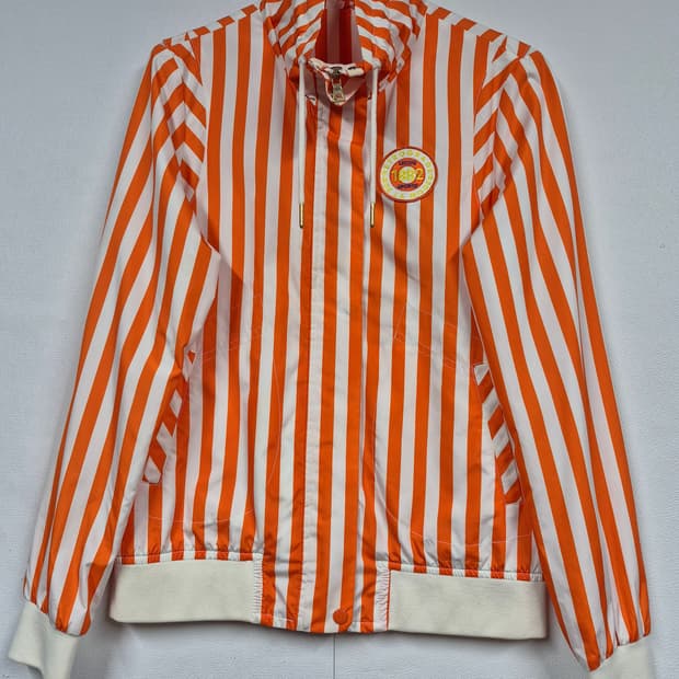 르꼬끄 스트라이프 바람막이 자켓 