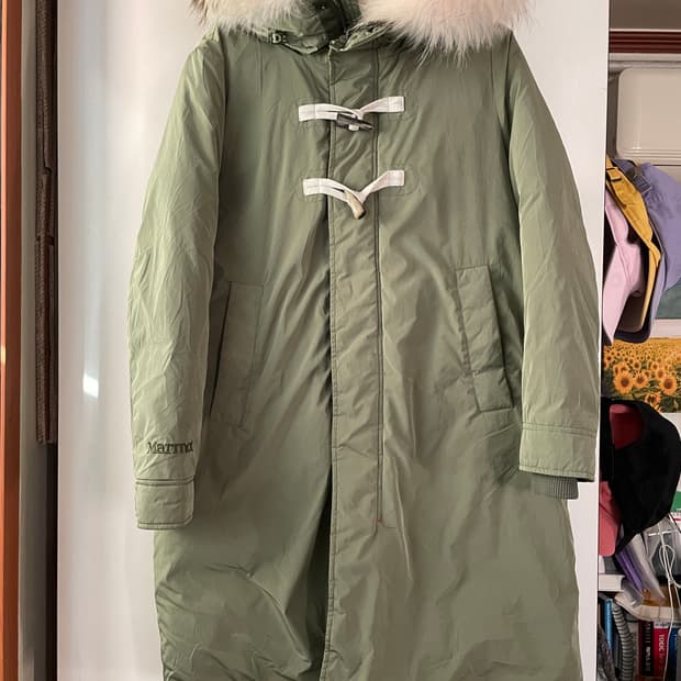 마모트 구스 다운 자켓 카키 95