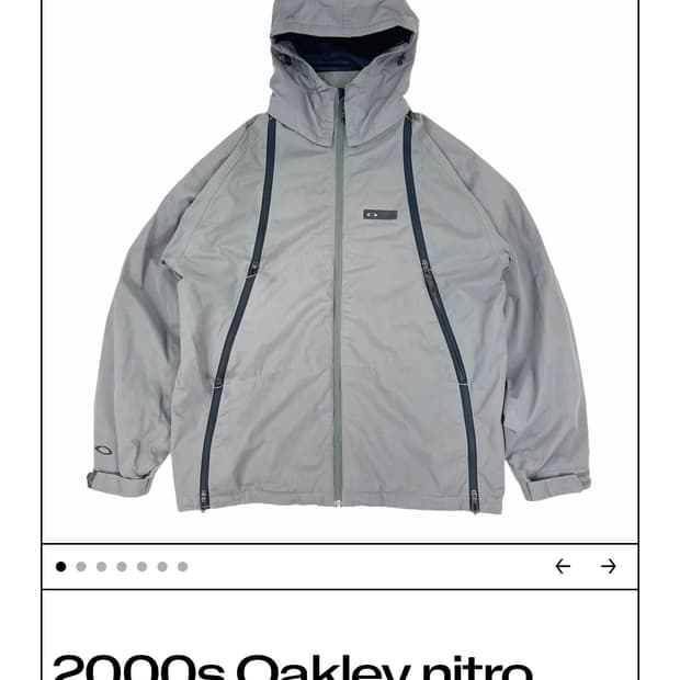 OOs oakley nitro fuel 2 jacket