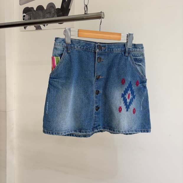 TITICACA 데님스커트