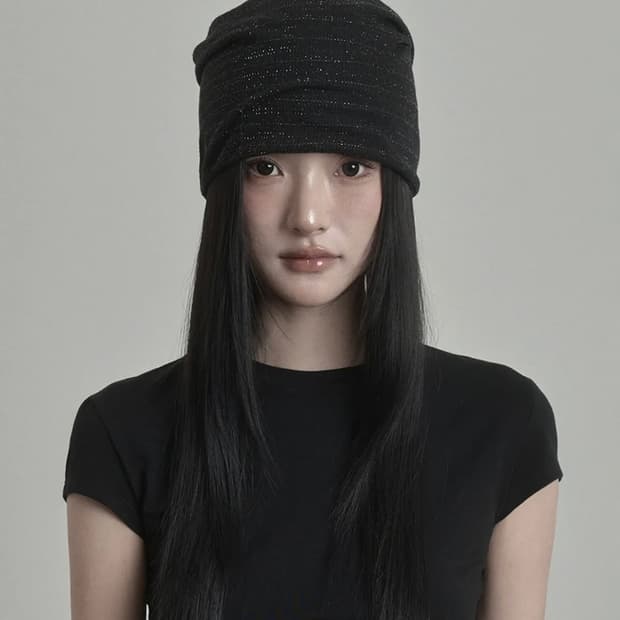 [새상품] 이네기 메탈 시어 비니