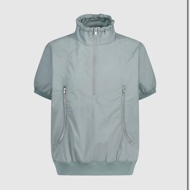 썬러브 Cloud S/S Half Zip Pullover Blue