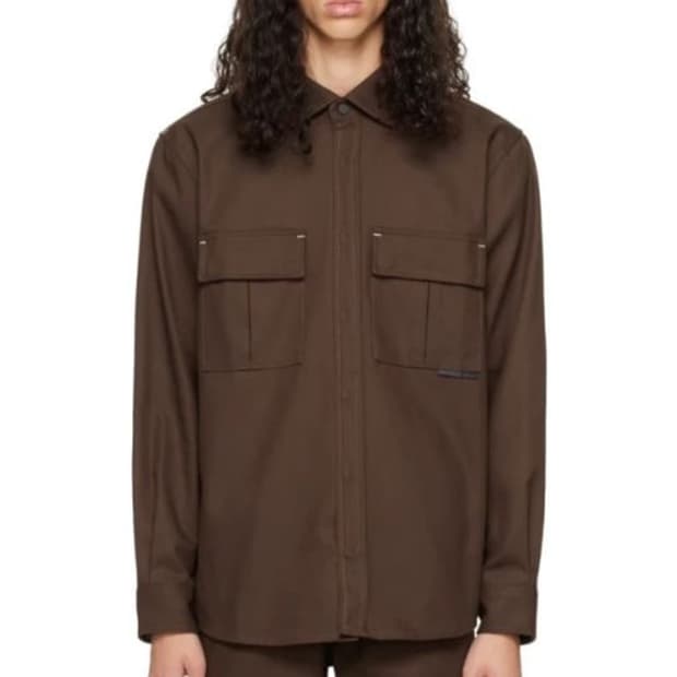 gr10k replicated klopman overshirt S사이즈