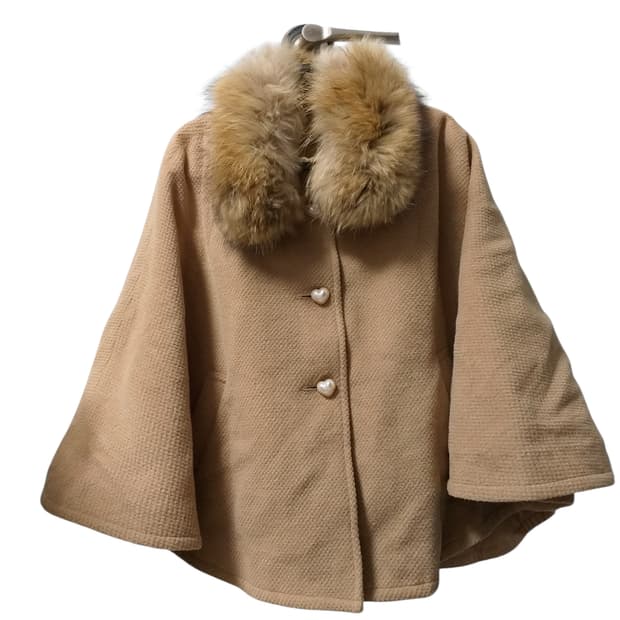 빈티지 망토 판초 케이프코트 y2k 오네라떼히메갸루 핀터깔 캐캐체 로리타