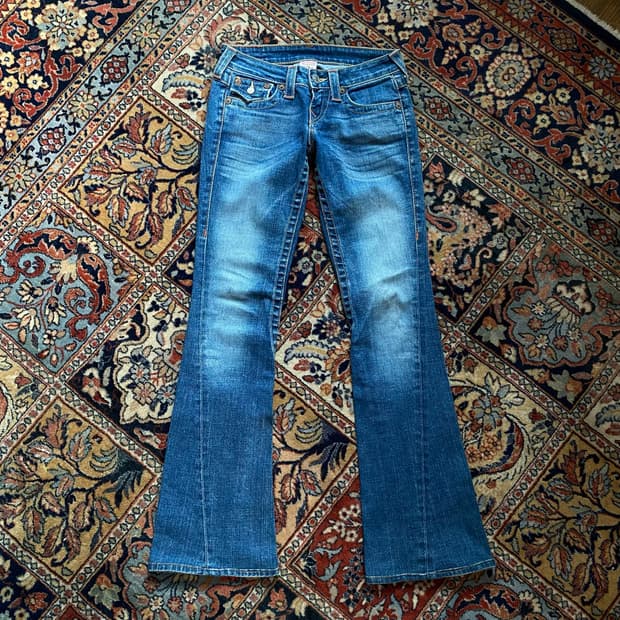 🌊USA True-religion zoey bell-bottom Jea