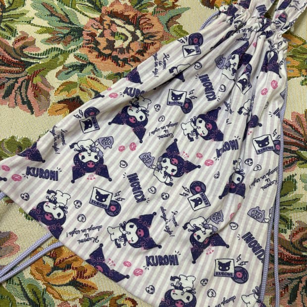 쿠로미 패턴 백팩