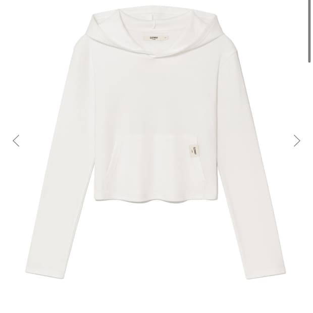 글로니 G COMFORT HOODIE (WHITE)