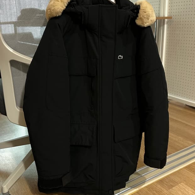 라코스테 패딩 34(90) 사이즈