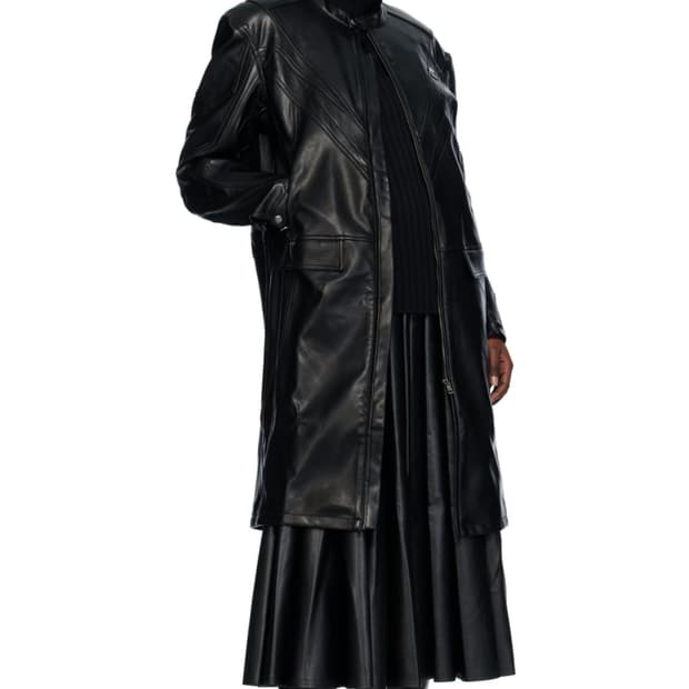 르수기아뜰리에 바이커 가죽 자켓