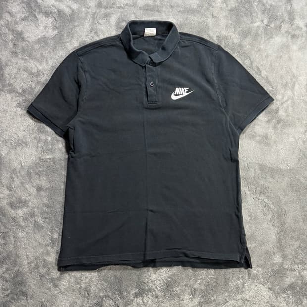 나이키 블랙 반팔 폴로티