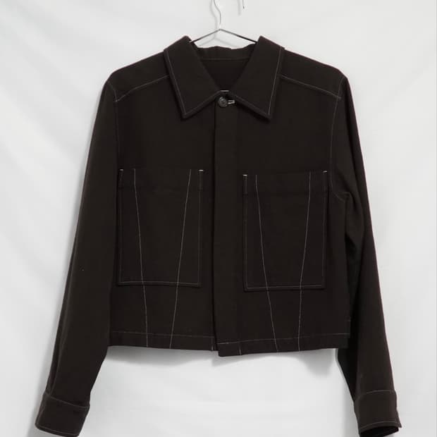 IS ISSEY MIYAKE Brown Jacket