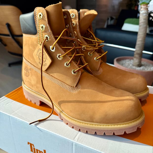 팀버랜드 6인치 워터프루프 부츠 위트 누벅 와이드 280