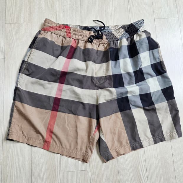 버버리 체크 수영복 L