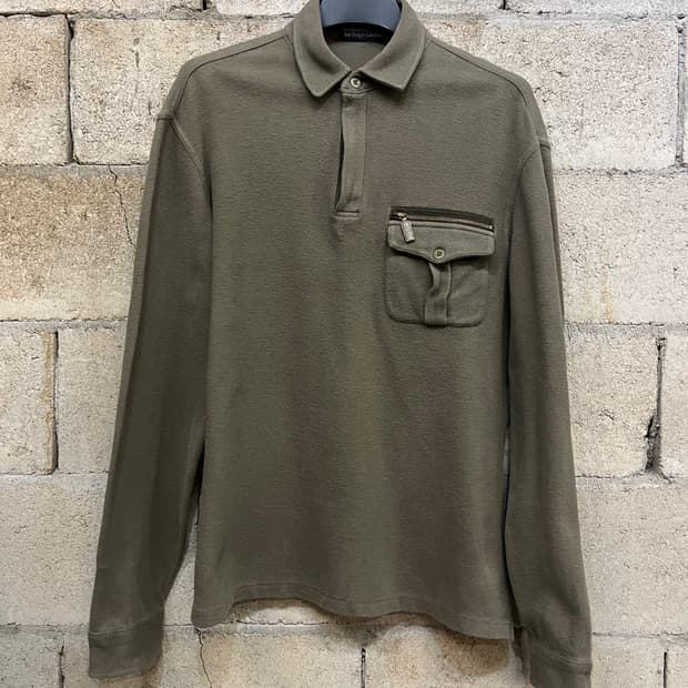 폴로 랄프로렌 원 포켓 카라 니트 