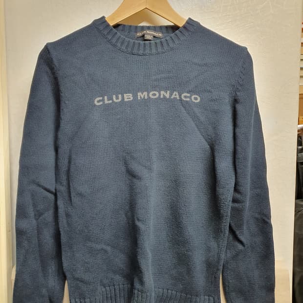 클럽모나코 빈티지 니트 스웨터 XS