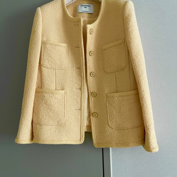 튜드먼트 트위드 자켓