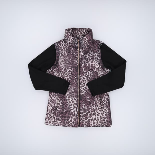 95 마모트 여성 호피 경량패딩 0305H1