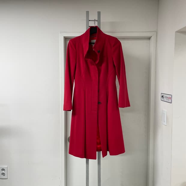 셀린느 레드 코트 36(W)