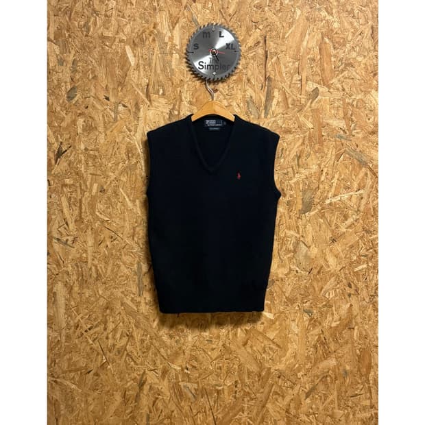 폴로 랄프로렌 램스울 니트 베스트