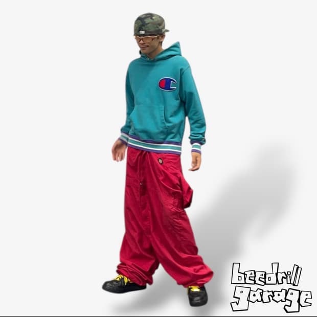 Champion 챔피온민트 하늘 후드티 M