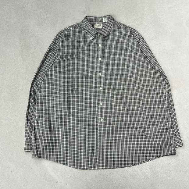 엘엘빈 워크 체크셔츠 s09523