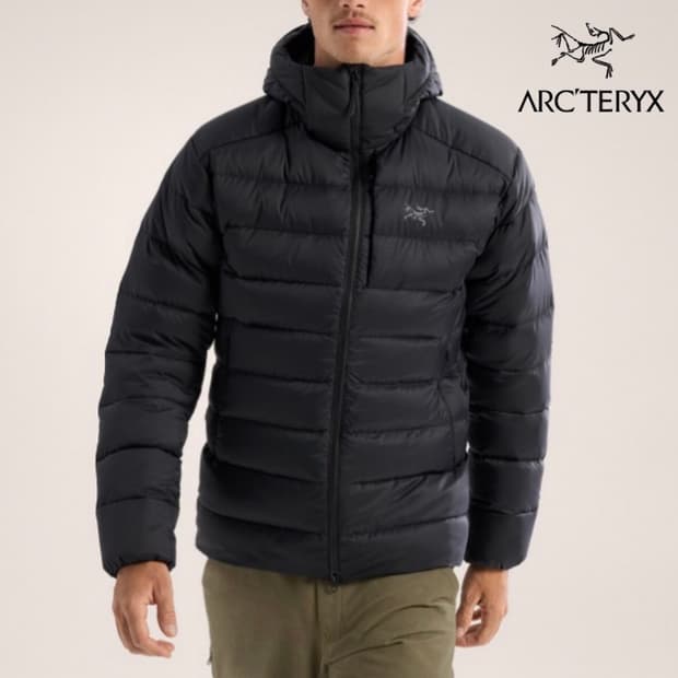 아크테릭스 토륨 후드 L 블랙 새상품 (25fw)