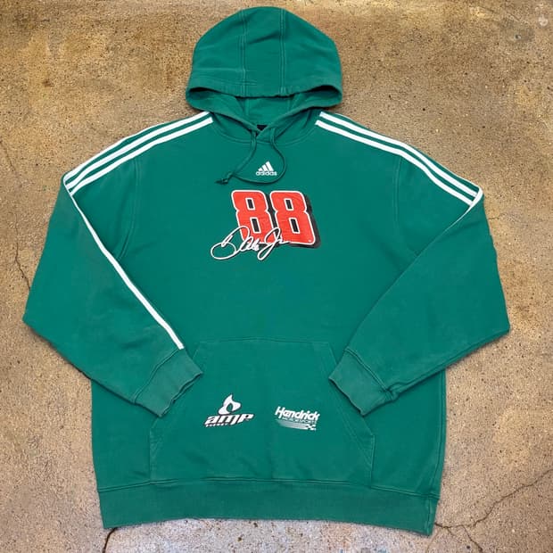 90s USA 빈티지 아디다스 나스카 레이싱 후드티