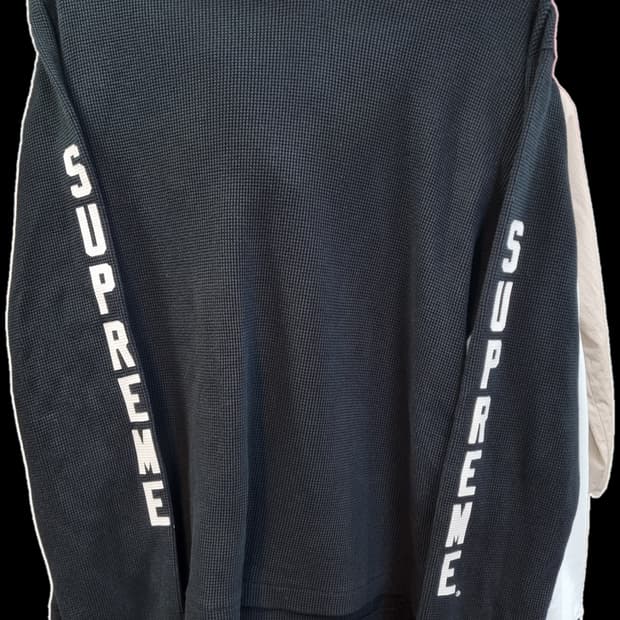 슈프림 블랙 후드티 M