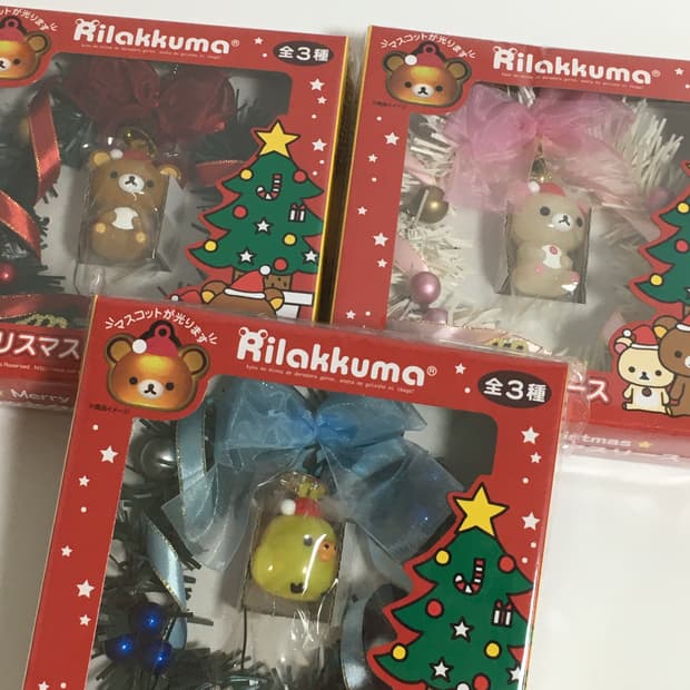 고전 리락쿠마 크리스마스 리스