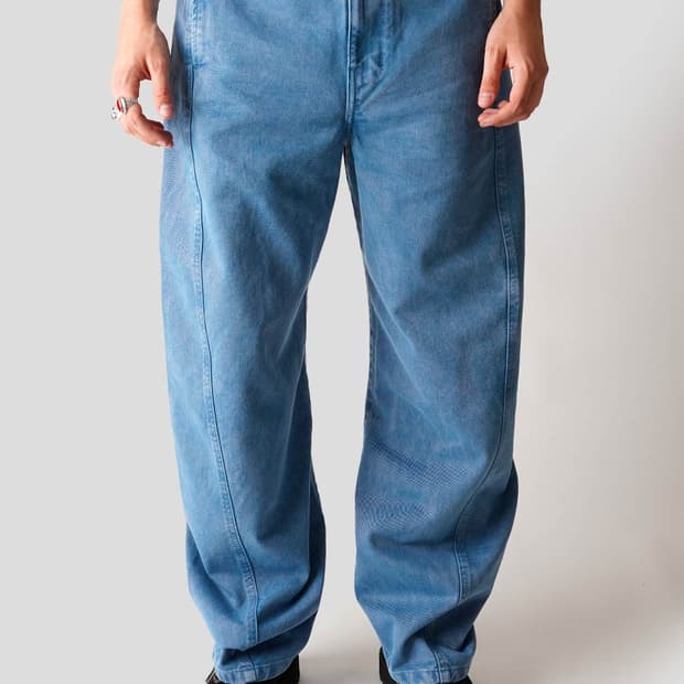 르메르 트위스티드 벨티드 진 블루 L