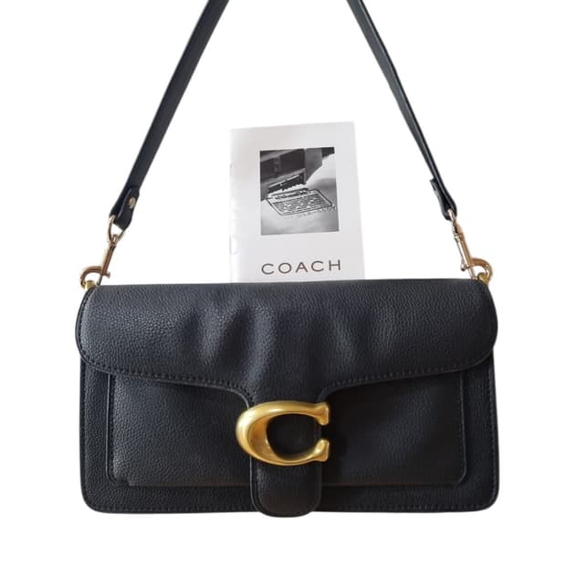 코치 태비 숄더 백 26(Tabby Shoulder Bag 26) 블랙