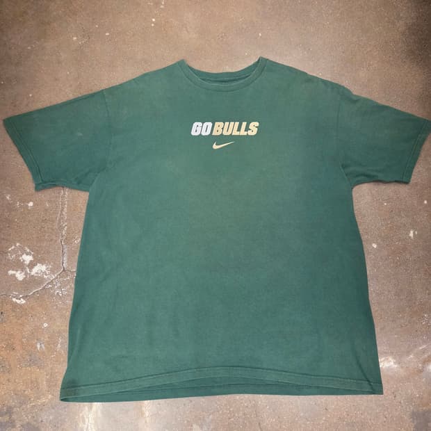 미국 나이키 GO BULLS 그린 티셔츠