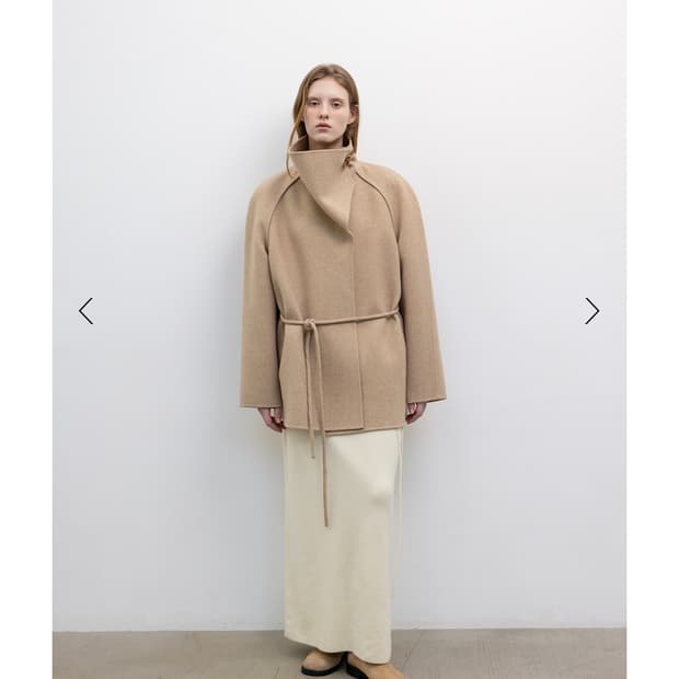 Le17septembre cowl neck coat 르917 코트