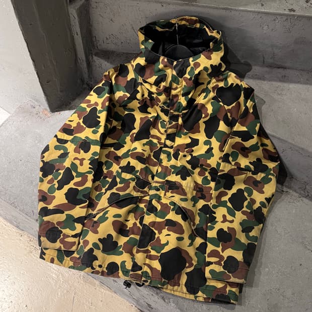 휴스턴 밀리터리 카모플라쥬 익스트림 파카