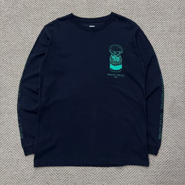 Clip Tab 프린팅 롱슬리브 v2175