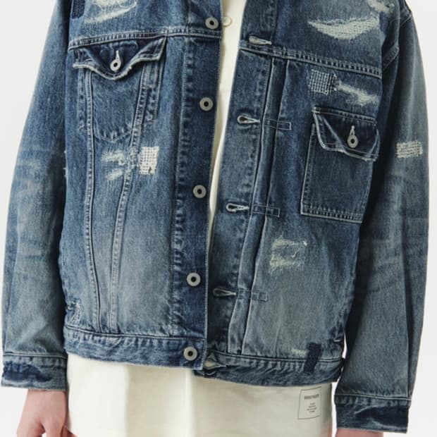 FDMTL 인디고 5YR 워싱자켓 (100)