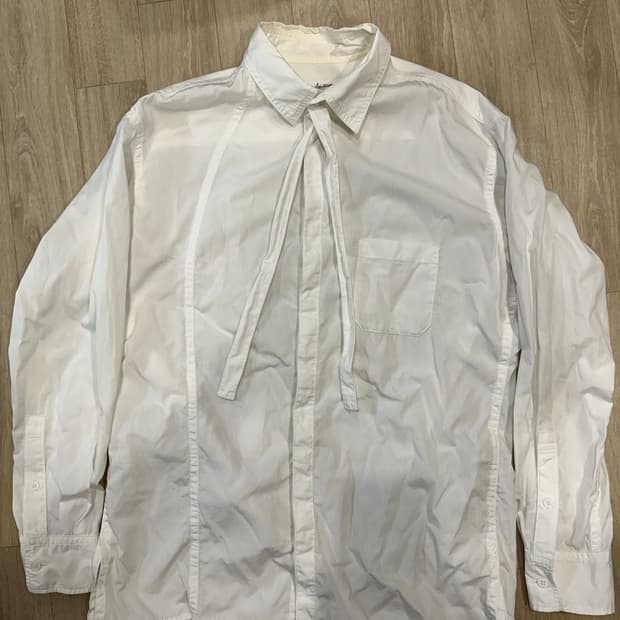 요지야므모토 뿌르옴므 타이 셔츠