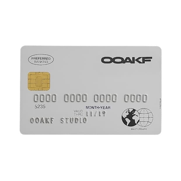 OOAKF Card Rug