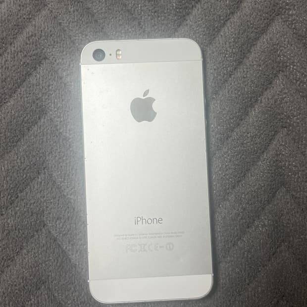 아이폰5s 실버
