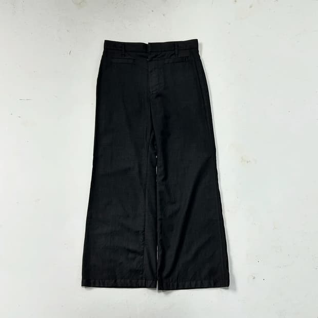 웨일즈보너 16AW 울 와이드 팬츠 