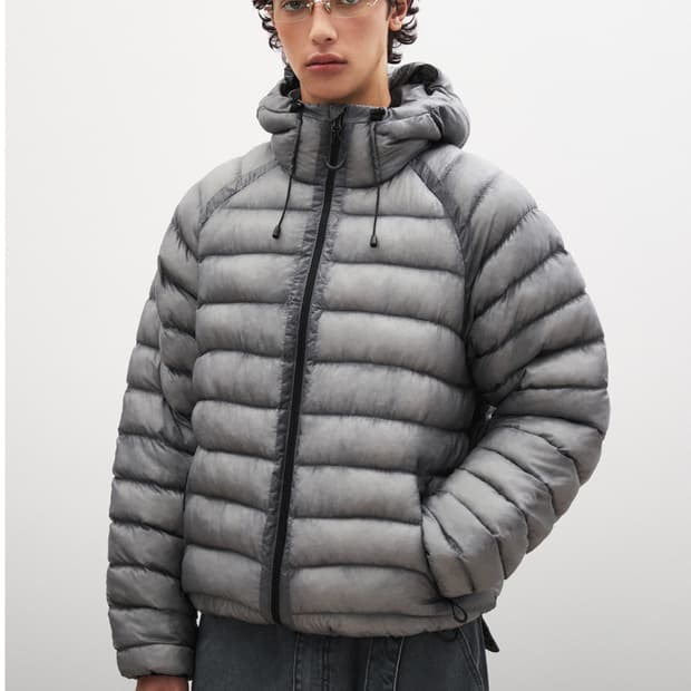 [새상품]수아레 라이트 시어쉘 패딩