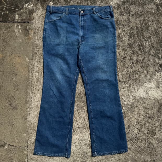 [39] 80s 리바이스 547 플레어 부츠컷 데님 팬츠